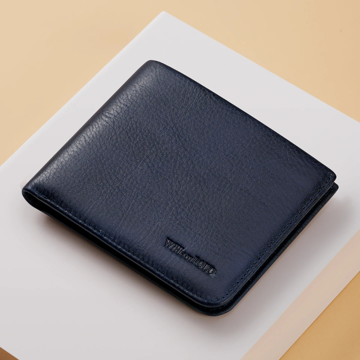 Men's Wallet 2025 New Style Vintage Top Grain Leather Ultra-Thin Card Holder Anti-Theft Anti-Scratch Anti-De-Magnetization Card